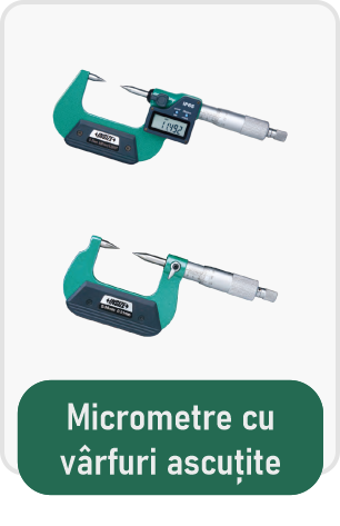 Micrometre cu varfuri ascutite